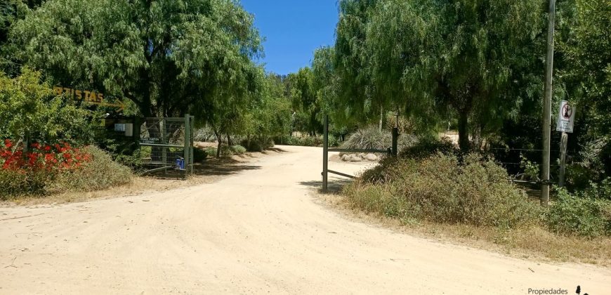 Parcela con vista al valle.