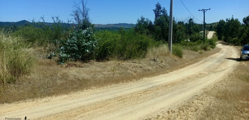 Parcela con vista al valle.