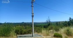 Parcela con vista al valle.